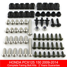 Kit completo de parafusos de corpo de carenagem de aço inoxidável ajuste para Honda PCX125 PCX150 09-14 comprar usado  Enviando para Brazil