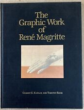 O trabalho gráfico de René Magritte RARO! Ltd 1ª edição de 50 cópias II edições 1982, usado comprar usado  Enviando para Brazil