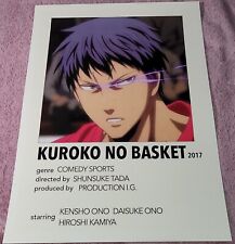 Affiche manga kuroko d'occasion  Sennecey-le-Grand