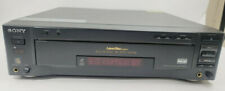 Sony laserdisc laserdisc LD player PAL NTSC dual sided optical output MDP 850D, used for sale  Shipping to Canada