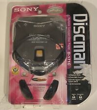 Reprodutor de disco compacto portátil Sony D-171C Discman item novo (leia a descrição) comprar usado  Enviando para Brazil