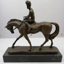 Bronze jockey racehorse for sale  UK