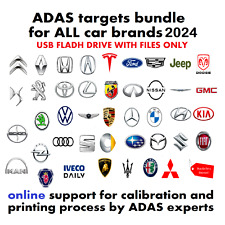 ADAS calibration targets-bundle of ALL car brands 2024 - USB FLASH DRIVE ONLY for sale  Shipping to South Africa