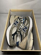 Usado, Sapato New Balance 990V3 Teddy Santis M990T03 cinza azul oliva tamanho 9 comprar usado  Enviando para Brazil