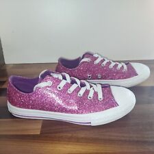 Converse pink glitter for sale  Shipping to Ireland