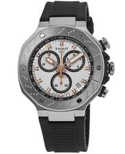 Nuevo reloj para hombre Tissot T-Race cronógrafo esfera blanca T141.417.17.011.00 segunda mano  Embacar hacia Argentina