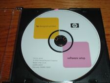 Disco de inicialização original para plotadoras HP DesignJet 500, 800 PS. CD manuais de drivers, usado comprar usado  Enviando para Brazil