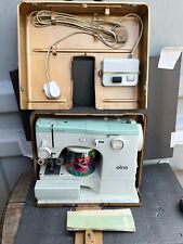 VINTAGE ELNA ELECTRIC SEWING MACHINE WITH CASE for sale  Shipping to South Africa