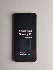 Samsung J6 SM-J600FN/DS 5.9" Dual Sim + Micro SD Black 32GB Android 10, used for sale  Shipping to South Africa