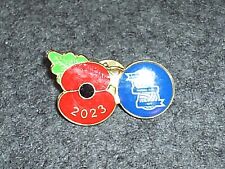 Badge. red flower for sale  SLEAFORD