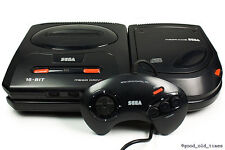 ## SEGA Mega-CD 2 Konsole + Mega Drive 2 + Pad + Strom- & TV-Kabel ## comprar usado  Enviando para Brazil