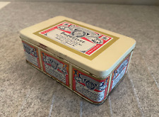 Vintage BUDWEISER King of Beers TIN 5 ½” x 3 ½” x 2” Tall for sale  Shipping to South Africa