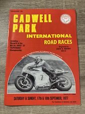 Usado, Programa Cadwell Park International Road Races 17 a 18 de junho de 1977 comprar usado  Enviando para Brazil
