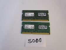 Kingston 2X4Gb=8Gb 1600Mhz PC3-12800 DDR3 SODIMM laptop memory RAM (5000), used for sale  Shipping to South Africa