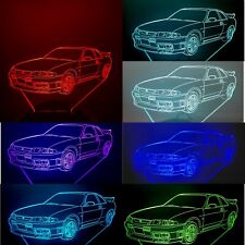  Skyline GTR Smart APP Control 3D Illusion Night Light Bluetooth, Música segunda mano  Embacar hacia Argentina