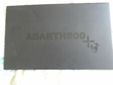 Abarth 500 brochure for sale  KINGS LANGLEY