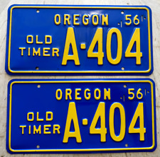 Oregon 1956 pair for sale  USA