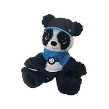 BUILD A BEAR BLACK AND WHITE BABY PANDA CUB with Pokémon Trainer Hoodie And Hat for sale  Shipping to South Africa