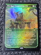 Used, March of Burgeoning Life (Showcase) 393 Rare Kamigawa: Neon Dynasty NEO MTG NM+ for sale  Shipping to South Africa