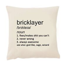 Bricklayer cushion cover for sale  ENFIELD