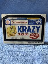 Krazy crackers 1974 for sale  Overland Park