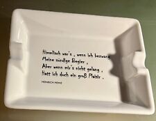 Aschenbecher heinrich heine gebraucht kaufen  Innen-,Oststadt