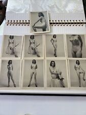 Fotos vintage originais dos anos 50 Risque Pinup Glamour Girl, lote de 9, 3 x 4 pol. comprar usado  Enviando para Brazil