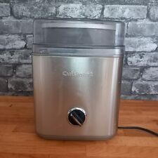 Cuisinart Ice Cream Deluxe Ice Cream Maker Pre-Freeze Ice Cream ICE30BCU Silver, used for sale  Shipping to South Africa