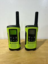 Usado, 2 radios bidireccionales Motorola Talkabout T260TPG 22 CANALES 25 millas alcance verde T 260 TPG segunda mano  Embacar hacia Argentina
