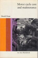 David Frost MOTOR CYCLE CARE and MAINTENANCE ~ 1967 ~ Motorcycle Handbook Manual segunda mano  Embacar hacia Mexico