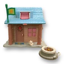 Fisher Price Loving Family Cabin Camp Fire Pit Cat Ladder Camping House for sale  Shipping to South Africa