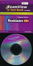 CD-ROM 9780133204070 0133204073 Realidades A/B-1 Digital ExamView banco de testes comprar usado  Enviando para Brazil