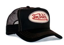 Usado, Auténtico Sombrero Gorra Vintage Von Dutch Originals Negro Liso Chris Truckers segunda mano  Embacar hacia Argentina