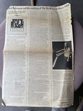 Rick wakeman paper for sale  WALSALL