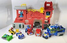 Cuartel general de estación de bomberos Playskool Heroes Transformers Rescue Bots Griffin Rock  segunda mano  Embacar hacia Argentina