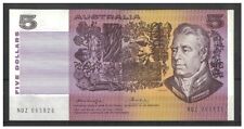 Australia 1976 $5 Banknote Knight/Wheeler R206b Gothic S/N Side Thread aEF #3-75 for sale  Shipping to South Africa