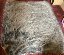 Grey faux fur for sale  ABINGDON