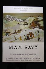 Affiche originale max d'occasion  Saulces-Monclin