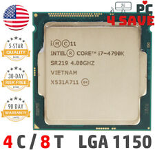 Intel Core i7-4790K Unlocked SR219 4.0GHz (Up to 4.4GHz) 8MB LGA1150 Desktop CPU for sale  Shipping to Canada