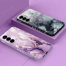 Phone Case For Samsung Galaxy S24 Ultra S23 FE S22 A14 A54 Marble Silicone Cover, used for sale  Shipping to South Africa