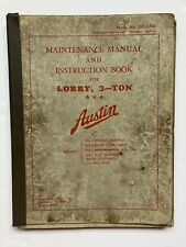 Wwii maintenance manual for sale  PETERBOROUGH