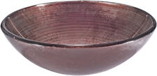 Tempered Glass Sink Bowl - InFurniture  ‎ZA-1301 -  ‎Brown/Green/Silver for sale  Shipping to South Africa