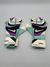 Usado, Luvas de futebol Nike goleiro GK Grip 3 tamanho 9 FB2998-010 comprar usado  Enviando para Brazil