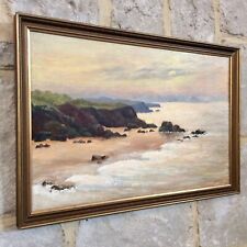 Genuine Large 20th C. IMPRESSIONIST Signed Oil Painting,Beach,Seascape,Framed for sale  Shipping to South Africa