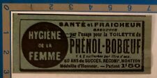 Phenol boboeuf hygiene d'occasion  Beaumont-de-Lomagne