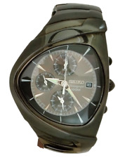 reloj Seiko Ultra Raro Preto Ionizado "Ventura" Streamline 7T62 Modelo assimétrico comprar usado  Enviando para Brazil