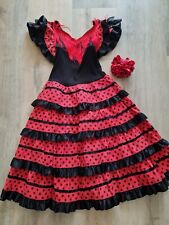 Kleid flamenco mädchen gebraucht kaufen  Haibach