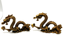 Two brass dragon for sale  Pflugerville