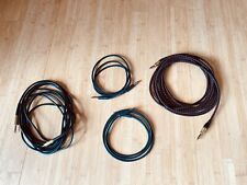 Guitar cables fender for sale  PRESTON