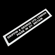 Griffin george ltd for sale  Shipping to Ireland